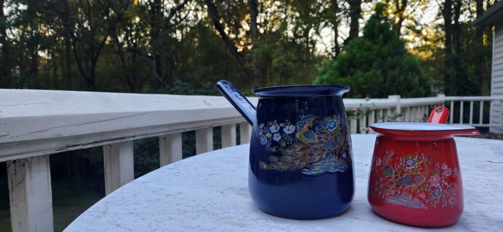 Coffee Pots with Nature B